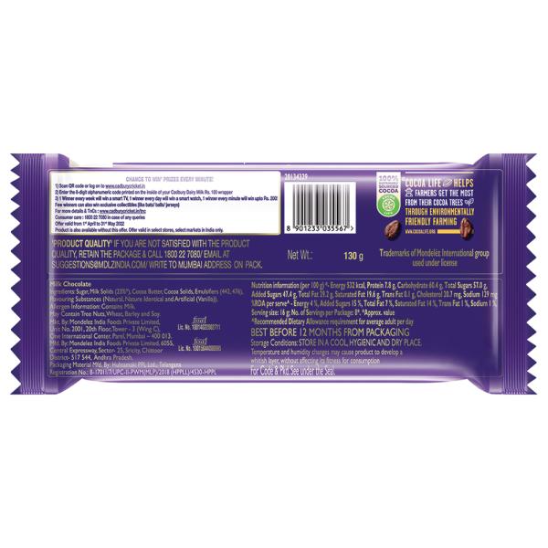Cadbury Dairy Milk Champion's Pack 130 g JioMart