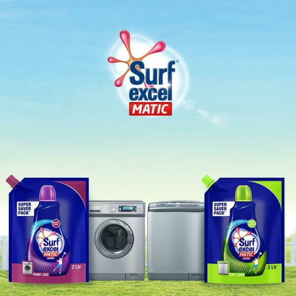 Surf Excel Matic Front Load Liquid Detergent 2 L JioMart