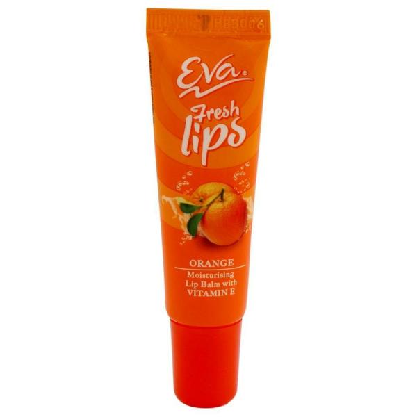 Eva Fresh Lips Moisturising Lip Balm, Orange 9 g JioMart