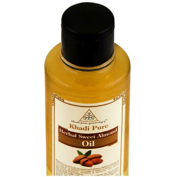 Khadi Pure Herbal Sweet Almond Oil 210 ml JioMart