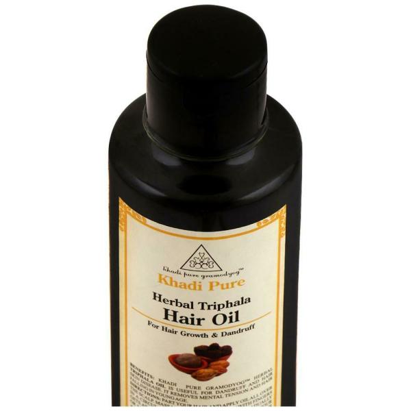 Khadi Pure Herbal Triphala Hair Oil 210 ml - JioMart
