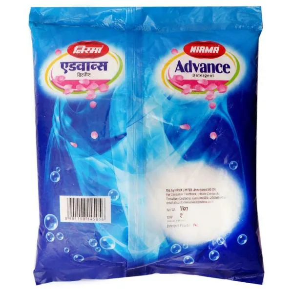 Nirma Advance Detergent Powder 1 kg JioMart