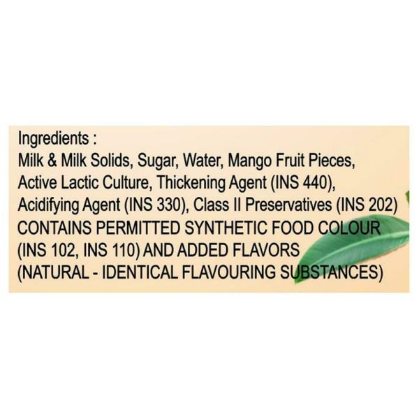 Milky Mist Mango Flavoured Fruit Yogurt 100 g (Cup) JioMart