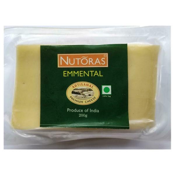 Nutoras Emmental Cheese Block 200 g (Pouch) JioMart