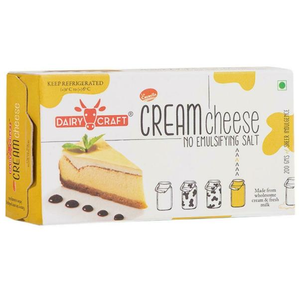 Dairy Craft Cream Cheese Block 200 g (Carton) JioMart