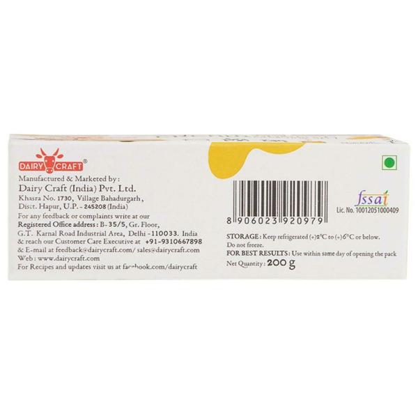 Dairy Craft Cream Cheese Block 200 g (Carton) JioMart