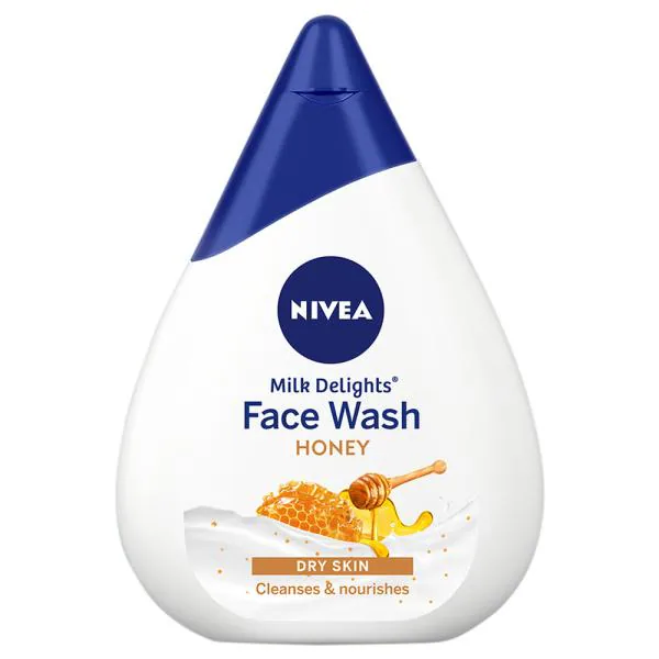 Nivea Milk Delights Moisturizing Honey Face Wash for Dry Skin 100 ml