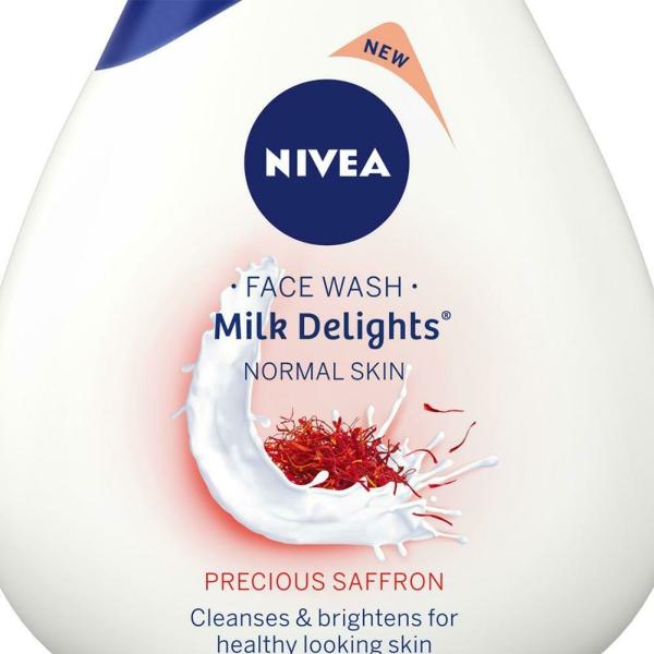 Nivea Milk Delight Saffron Face Wash for Normal Skin 100 ml JioMart