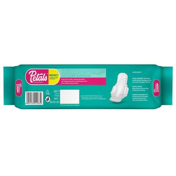 Petals Protect Sanitary Napkin (Regular) 7 pads JioMart