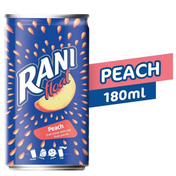 Rani Peach Float Fruit Drink 180 ml JioMart