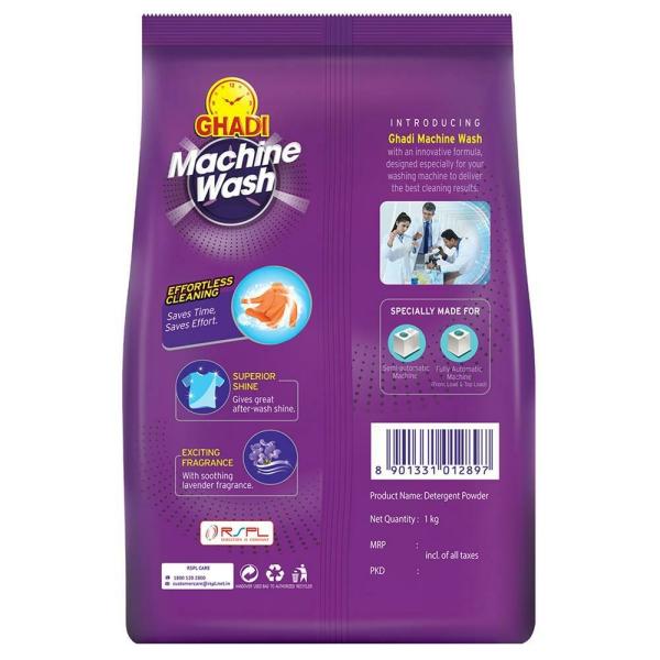 Ghadi Machine Wash Detergent Powder 1 kg JioMart