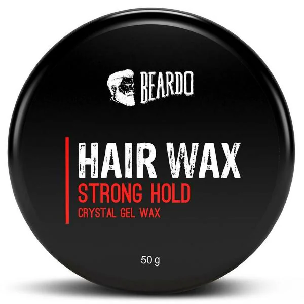 Beardo Strong Hold Crystal Gel Hair Wax 50 g - JioMart