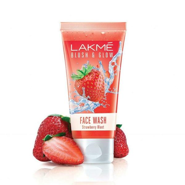 Lakme Blush & Glow Strawberry Blast Gel Face Wash 150 g JioMart