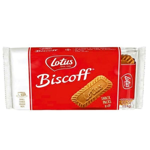 Lotus Biscoff Original Caramelised Biscuits 124 g JioMart