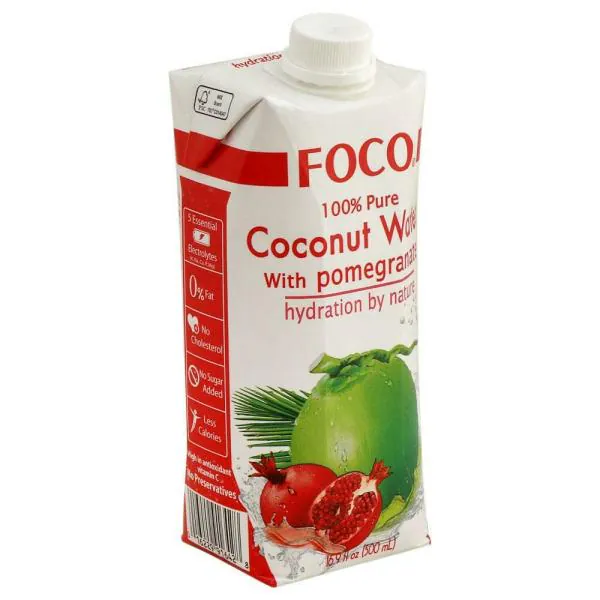 Foco Pomegranate Flavoured Coconut Water 500 ml JioMart