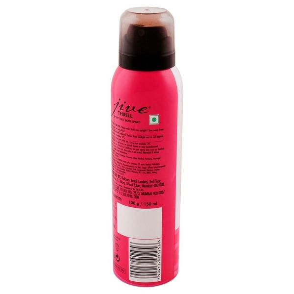 Jive Thrill Sporty Deo Body Spray 150 ml JioMart