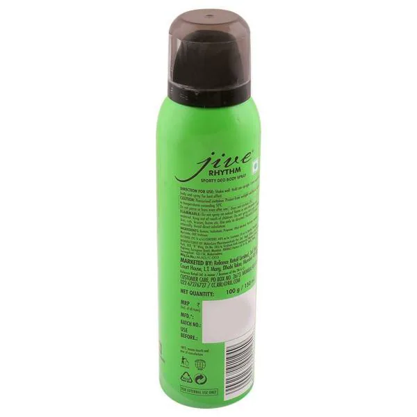 Jive Rhythm Sporty Deo Body Spray 150 ml JioMart
