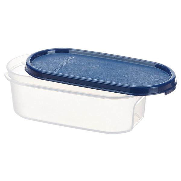 Signoraware Modular Blue Oval Plastic Container 500 ml JioMart