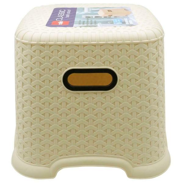 Cello Classic Ivory Plastic Stool 27 cm JioMart