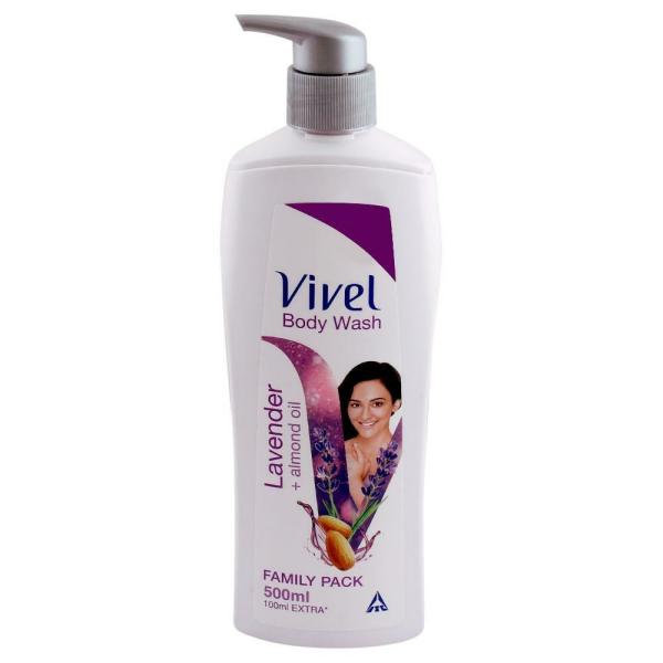 Vivel Lavender+ Almond Oil Body Wash 500 ml JioMart