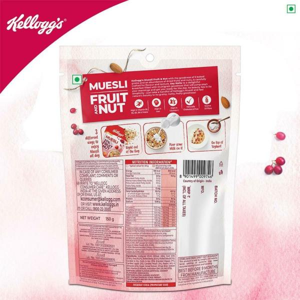 Kellogg's Fruit And Nut Muesli 150 g JioMart