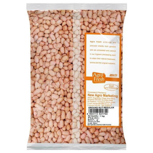 Agro Fresh Regular Ground Nuts 1 kg JioMart