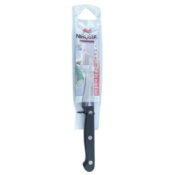 Fackelmann Nirosta Black Stainless Steel Vegetable Knife 18 cm JioMart