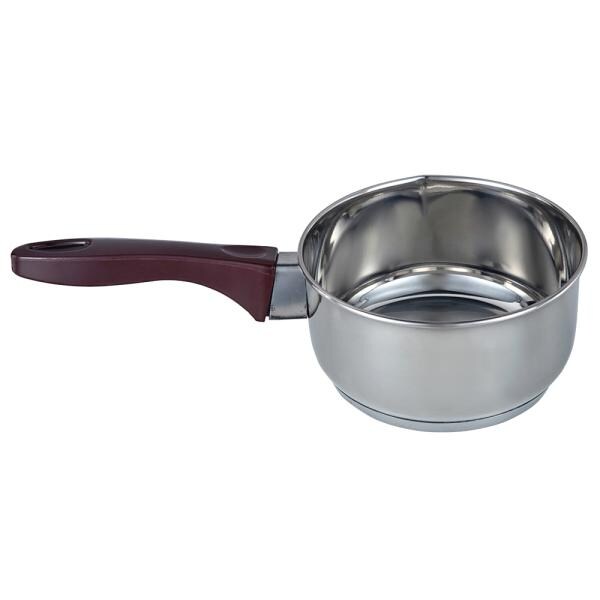 Vinod Stainless Steel Induction Friendly Sandwich Bottom Milk Pan 1.6 L