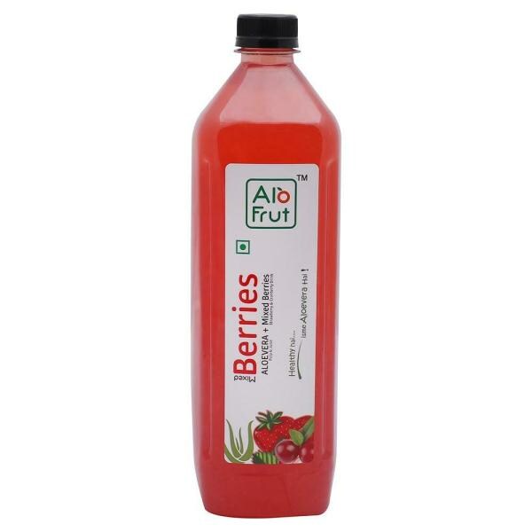 Alo Frut Mixed Berries + Aloe Vera Fruit Juice 1 L JioMart