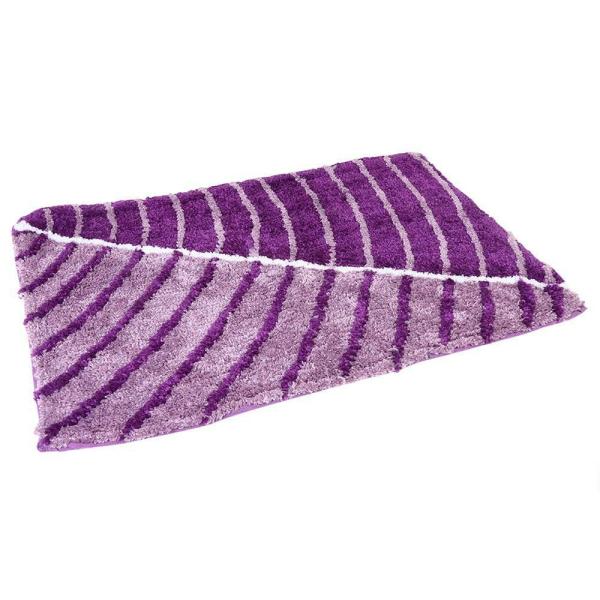 Elegant Weavers Purple Microfiber Door Mat 40x60 cm JioMart