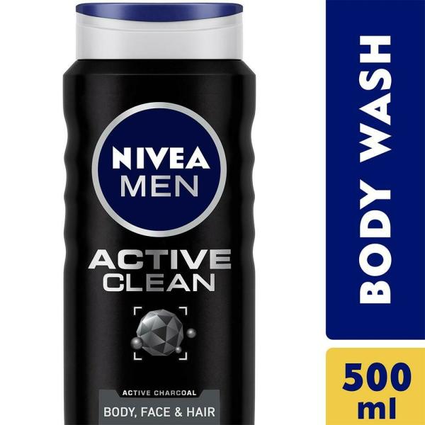 Nivea Men Active Clean Shower Gel 500 ml JioMart