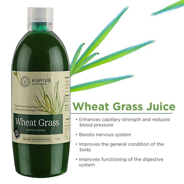 Kapiva Ayurveda Wheat Grass Juice 1 L JioMart