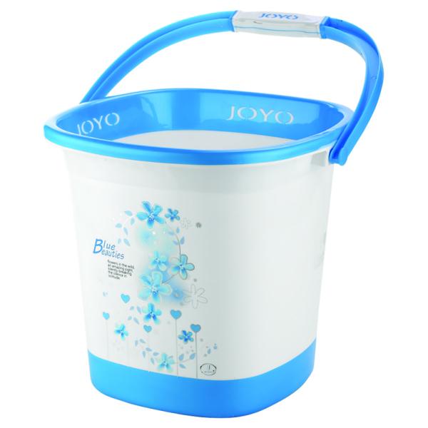 Joyo Better Home Blue Square Plastic Bucket 18 L JioMart