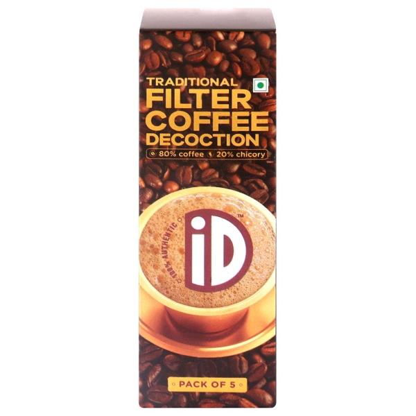 iD Traditional Filter Coffee Decoction 20 ml (5 pcs) JioMart