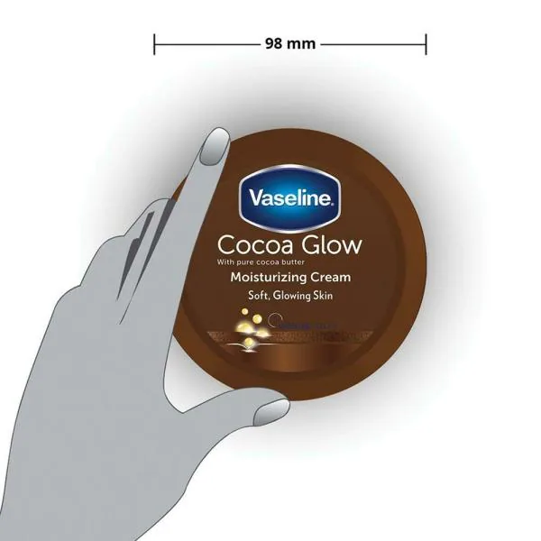 Vaseline Cocoa Glow Moisturising Cream 150 ml JioMart