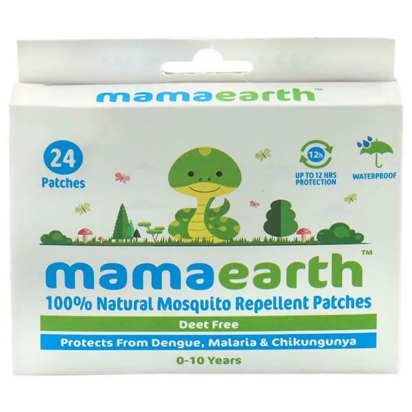 Mamaearth Natural Mosquito Repellent Patches 24 pcs JioMart