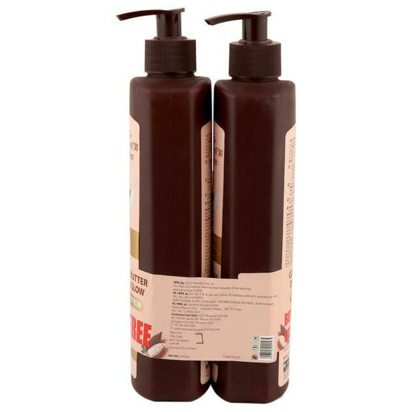 VLCC Cocoa Butter DeTan Glow Body Lotion with SPF 30 400 ml (Buy 1 Get