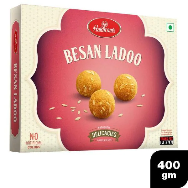 Haldiram Besan Laddoo 400 g JioMart