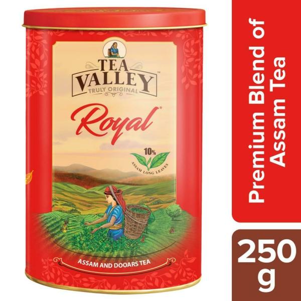 Tea Valley Royal Assam & Dooars Tea 250 g (Tin) JioMart
