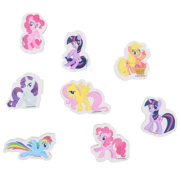 My Little Pony Erasers (Pack of 8) JioMart