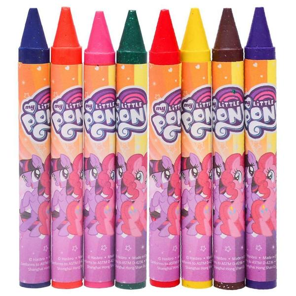 My Little Pony Jumbo Glitter Crayons (8 Shades) JioMart