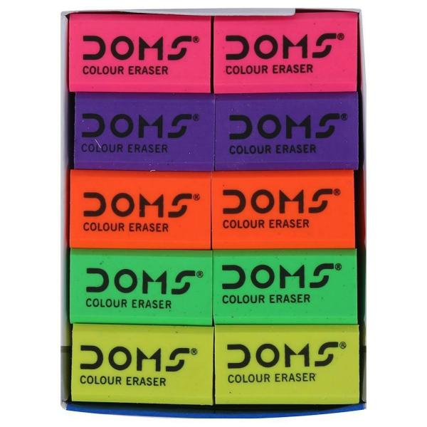 Doms Coloured Eraser (Pack of 20) JioMart