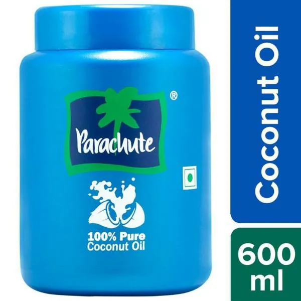 Parachute Pure Coconut Oil (Jar) 600 ml JioMart