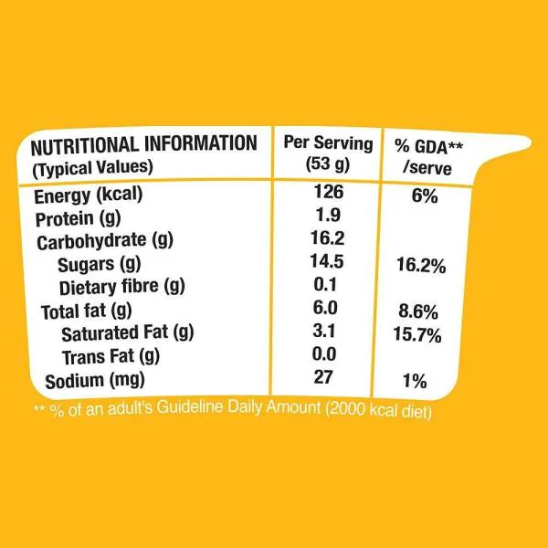 Kwality Wall's Crunchilicious Butterscotch Family Pack 700 ml (Tub