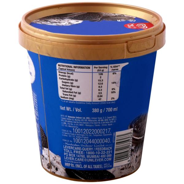 Kwality Wall's Oreo Family Pack 700 ml (Tub) JioMart