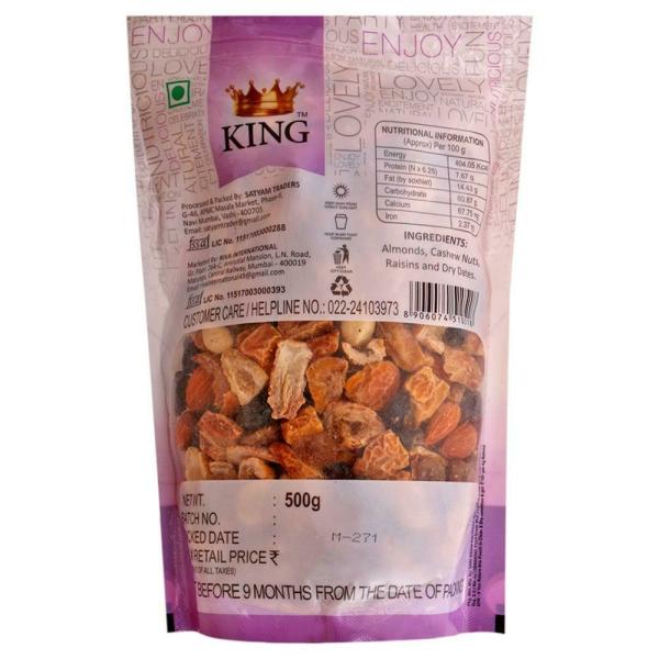 King Mixed Dry Fruits 500 g JioMart