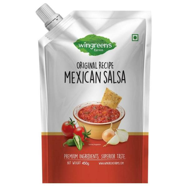 Wingreens Farms Mexican Salsa Sauce 450 g JioMart