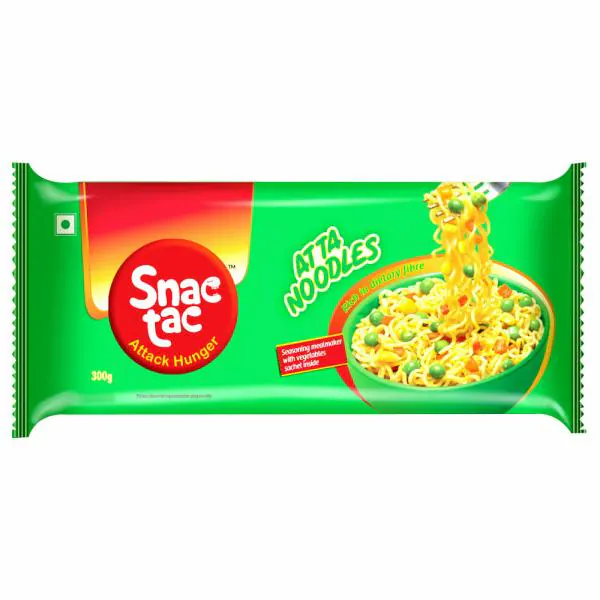 Snac tac Atta Instant Noodles 300 g JioMart