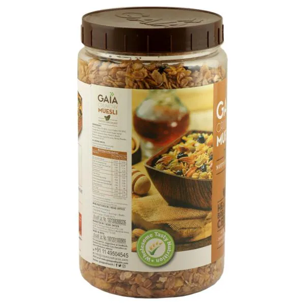 GAIA Nutty Delight Crunchy Muesli 1 kg JioMart