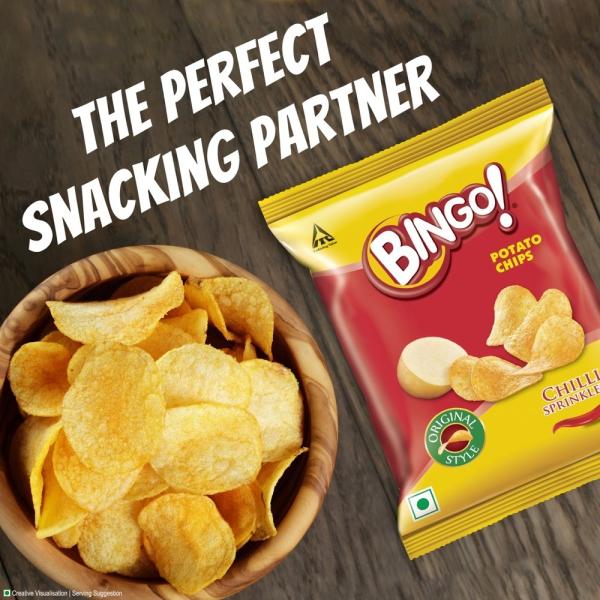 Bingo Original Style Chilli Sprinkled Potato Chips 100 g JioMart